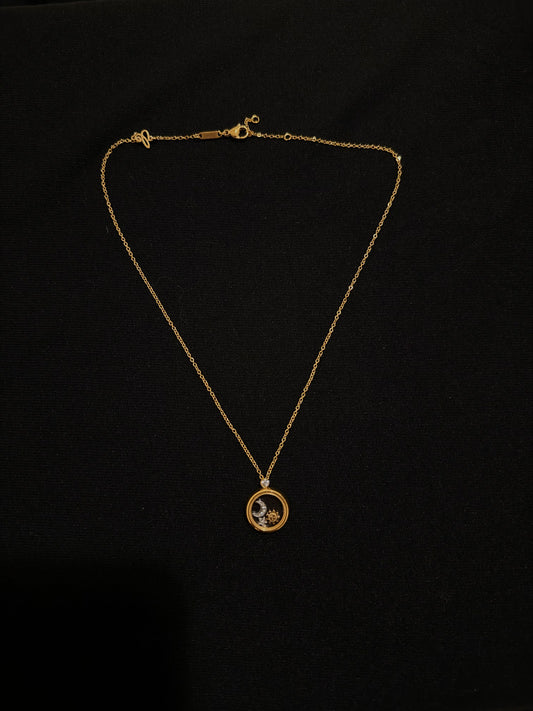 Golden Locket Necklace