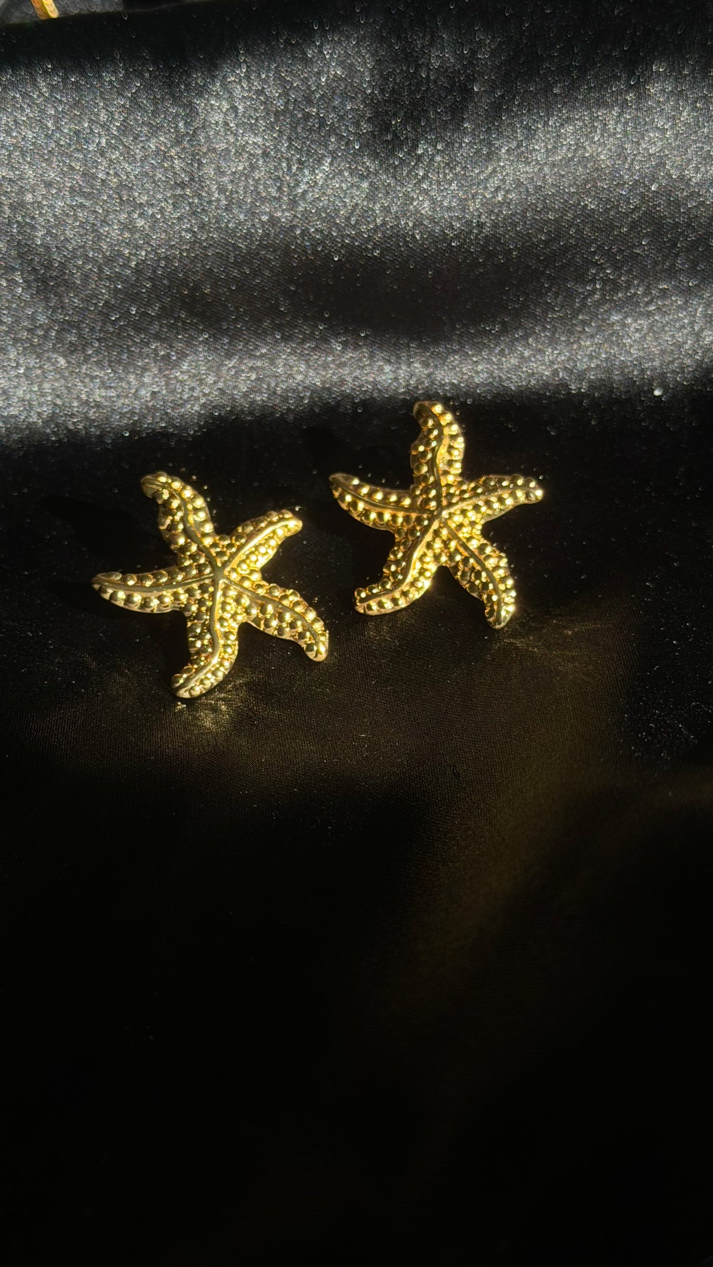 Gold Plated Starfish earrings